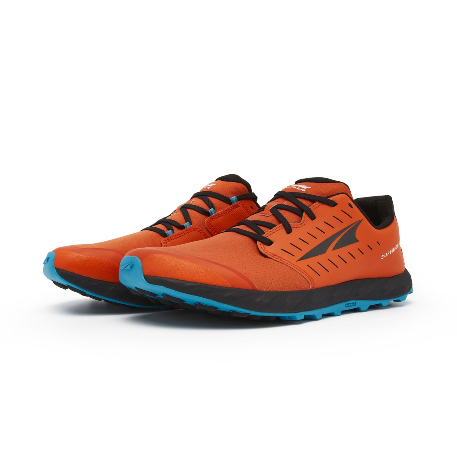 Orange / Black Altra Superior 5 Men's Trail Running Shoes | Australia-95436819