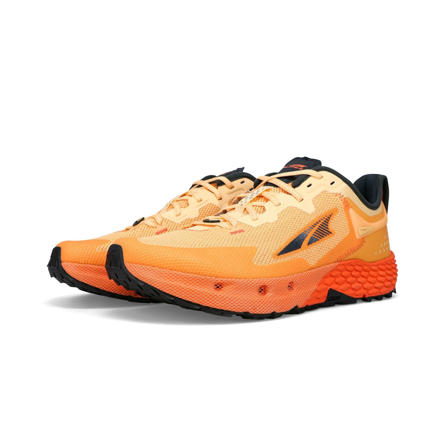 Orange / Black Altra Timp 4 Men's Trail Running Shoes | Australia-59840219