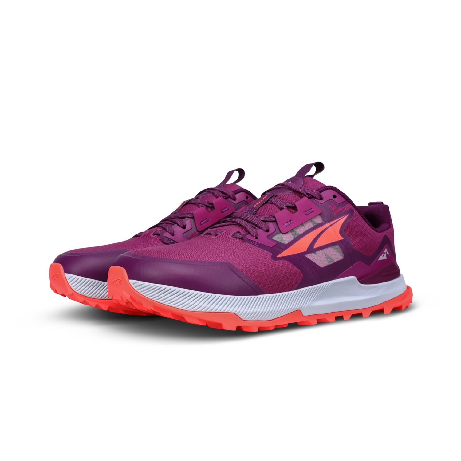 Purple / Orange Altra Lone Peak 7 Women's Trail Running Shoes | Australia-03251949