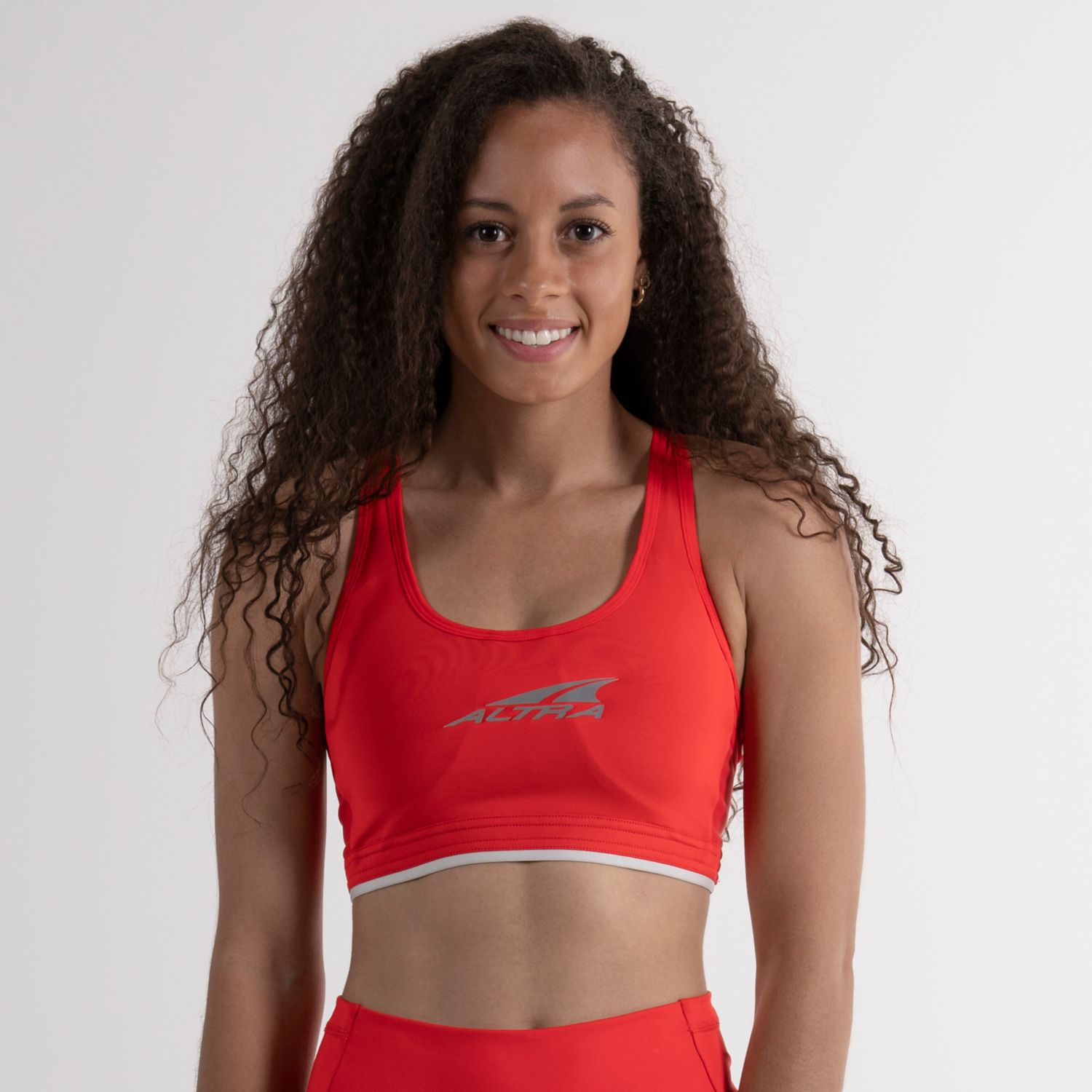 Red Altra Core Women's Sports Bra | Australia-98127069