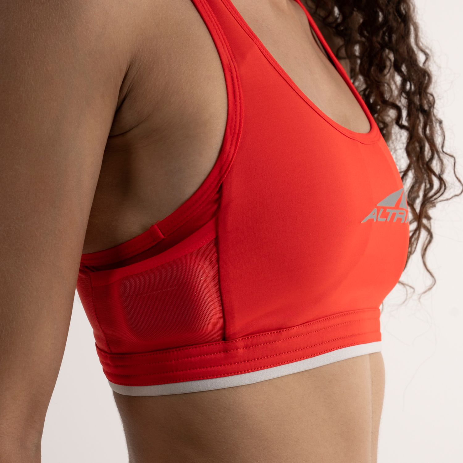 Red Altra Core Women's Sports Bra | Australia-98127069