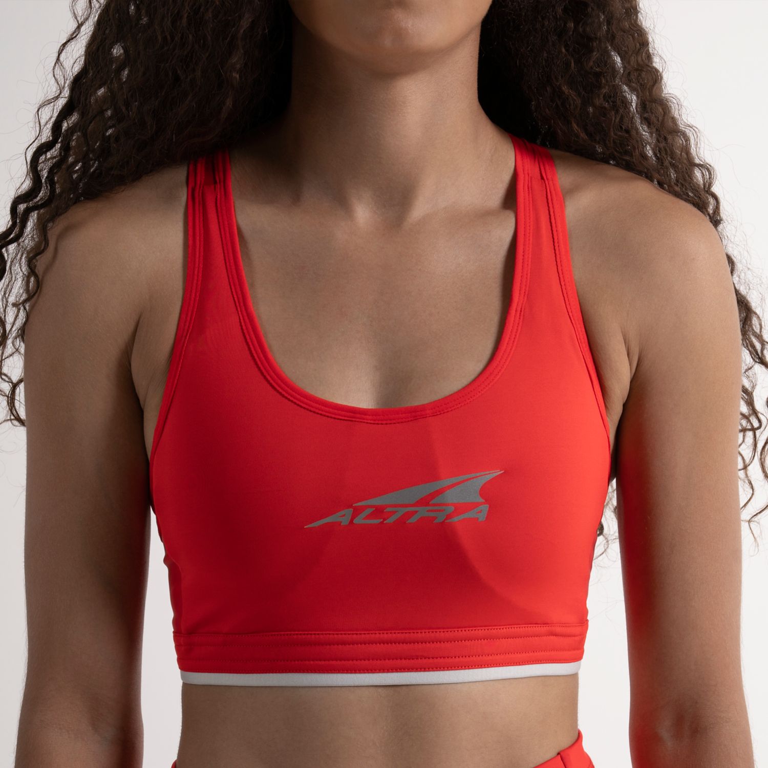 Red Altra Core Women's Sports Bra | Australia-98127069