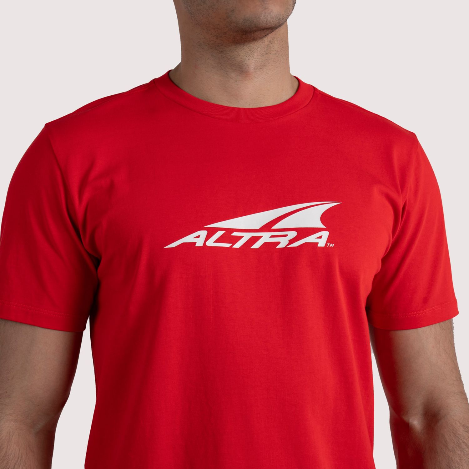 Red Altra Everyday Recycled Men's T Shirts | Australia-76509139