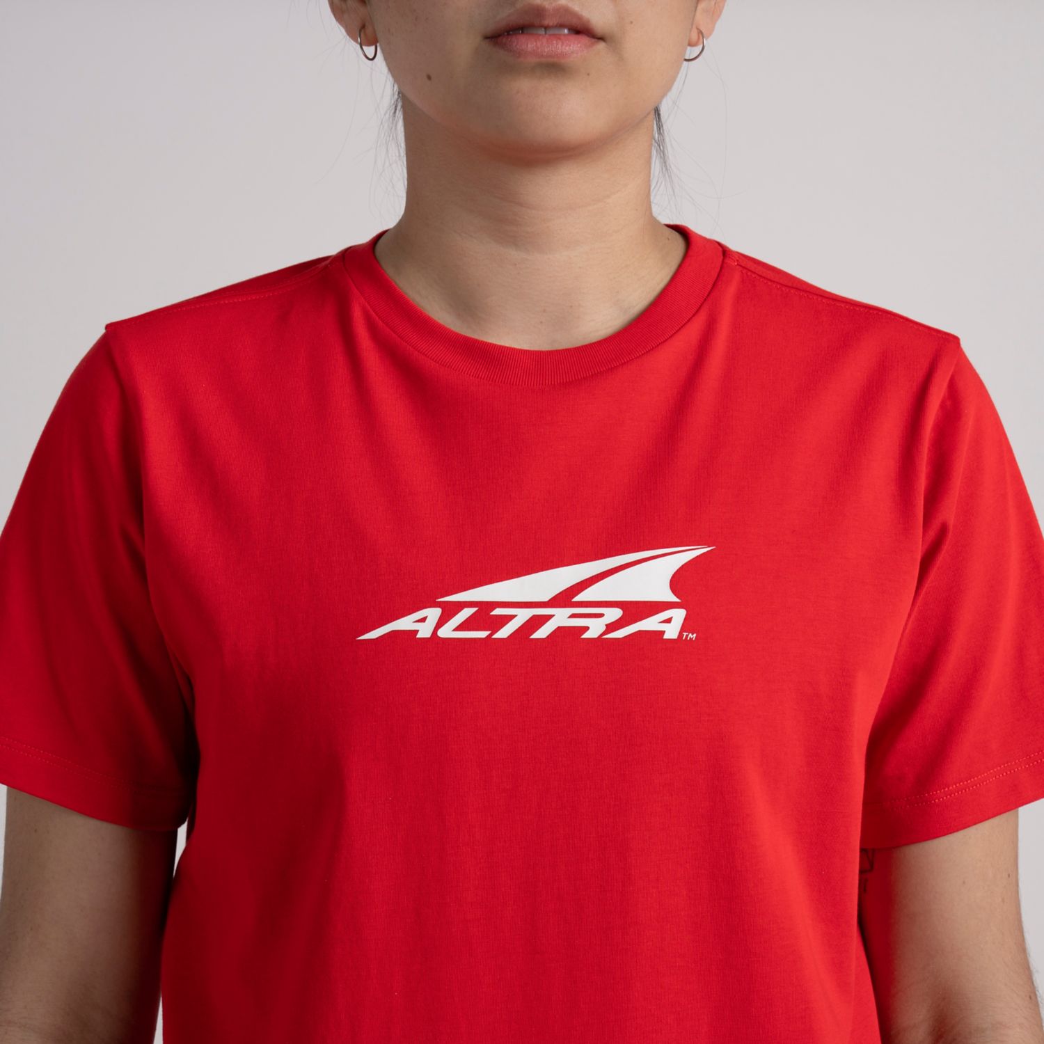 Red Altra Everyday Recycled Women's T Shirts | Australia-98034269