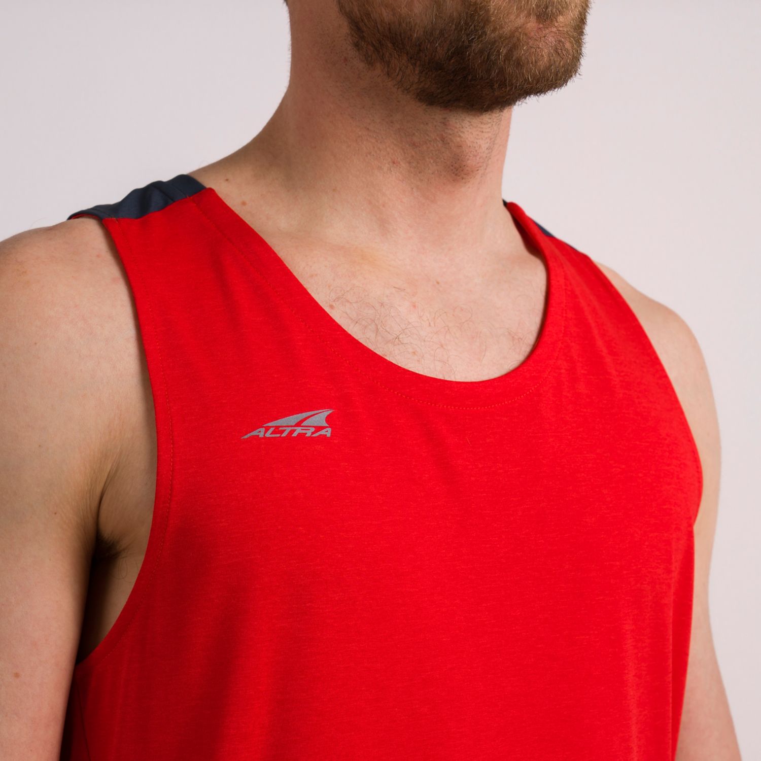 Red Altra Vanish Men's Tanks | Australia-25049879