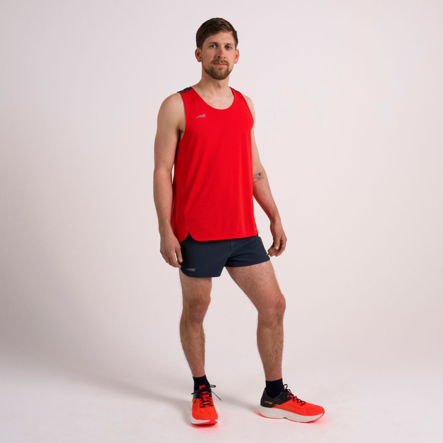 Red Altra Vanish Men's Tanks | Australia-25049879