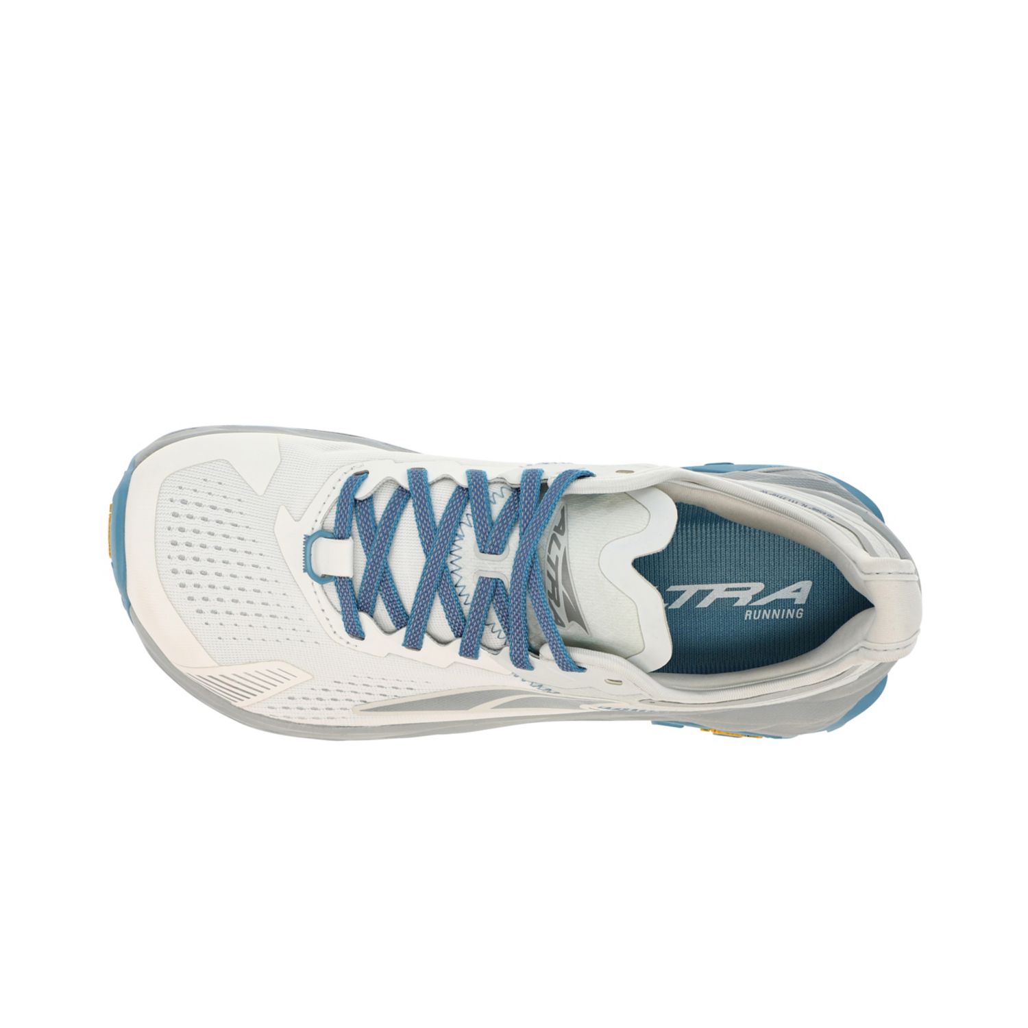 White / Blue Altra Olympus 5 Women's Trail Running Shoes | Australia-79416539