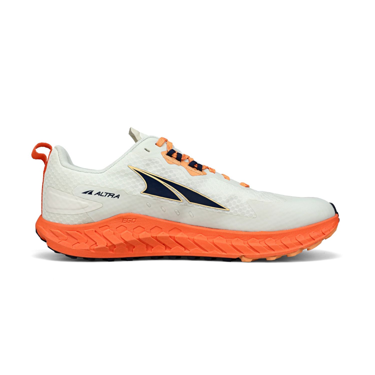 White / Orange Altra Outroad Men's Road Running Shoes | Australia-70692159