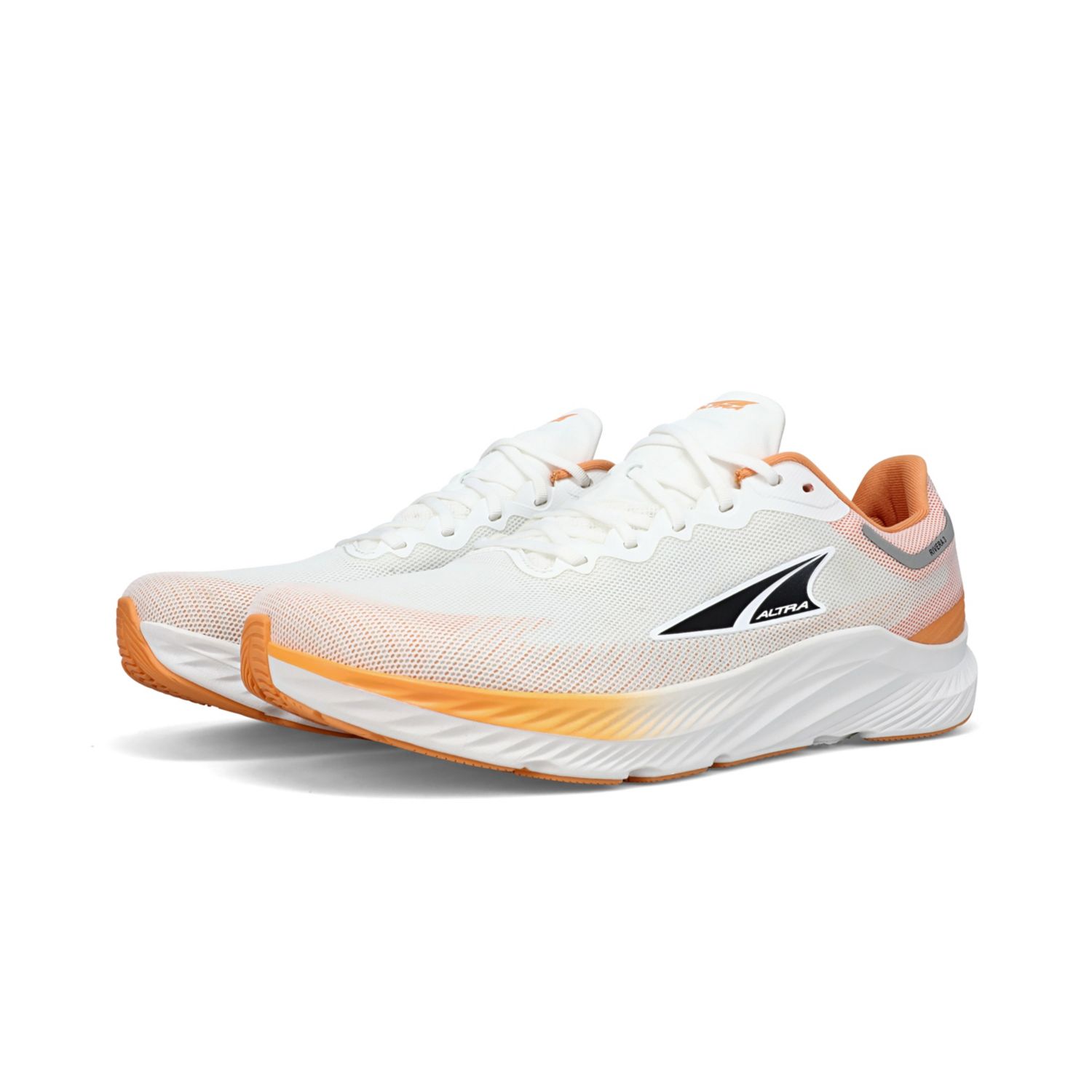 White / Orange Altra Rivera 3 Men's Sneakers | Australia-54769209